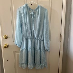 Blue dress L